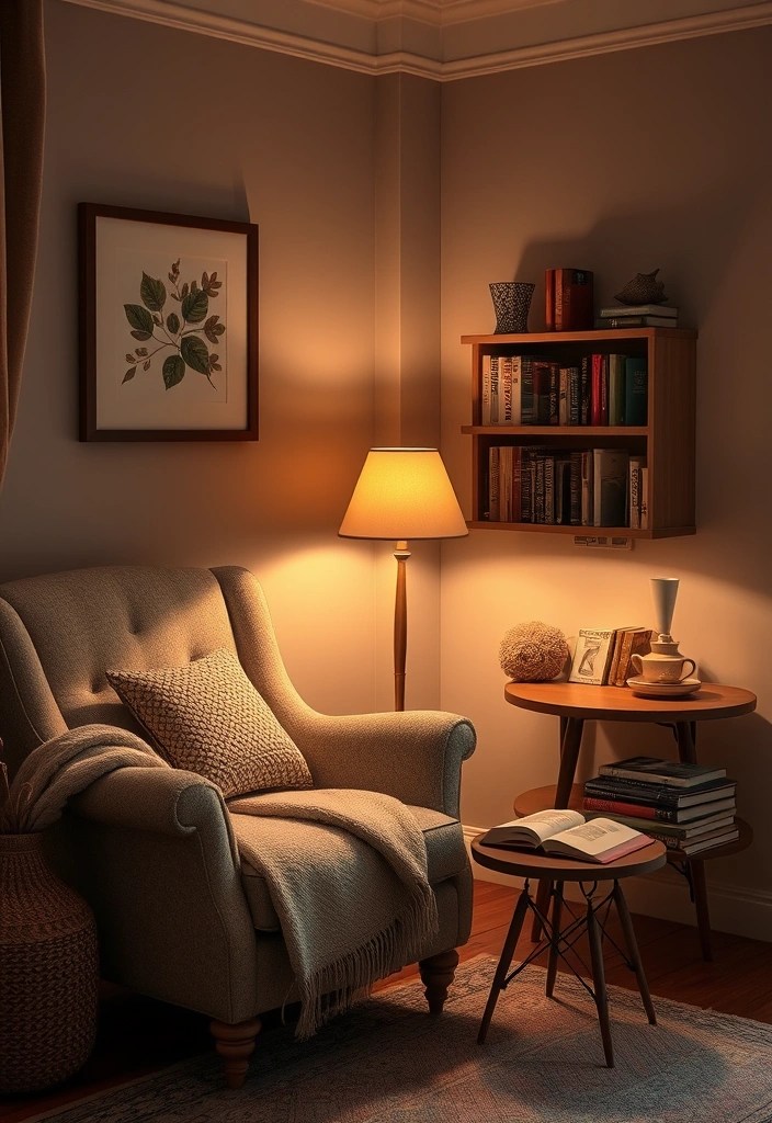 12 Tranquil Bedroom Inspirations That Will Transform Your Sleep Sanctuary! - 10. Inviting Reading Nooks