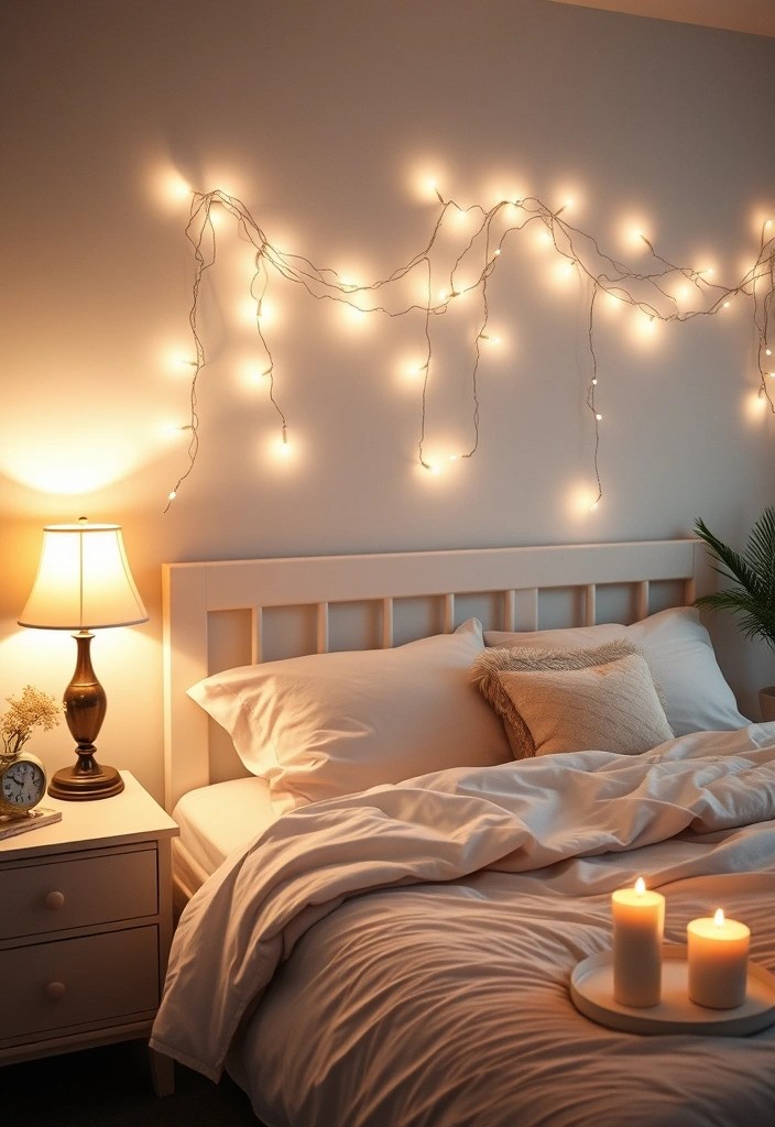 12 Tranquil Bedroom Inspirations That Will Transform Your Sleep Sanctuary! - 5. Soft Lighting for Relaxation