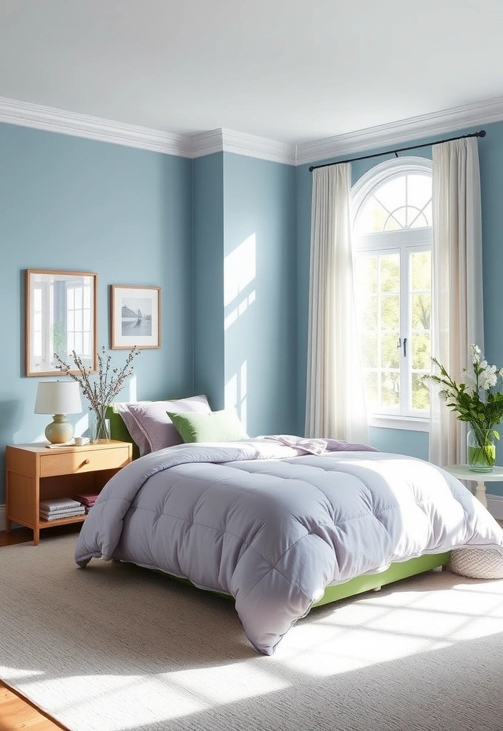 12 Tranquil Bedroom Inspirations That Will Transform Your Sleep Sanctuary! - 7. Serene Color Palettes